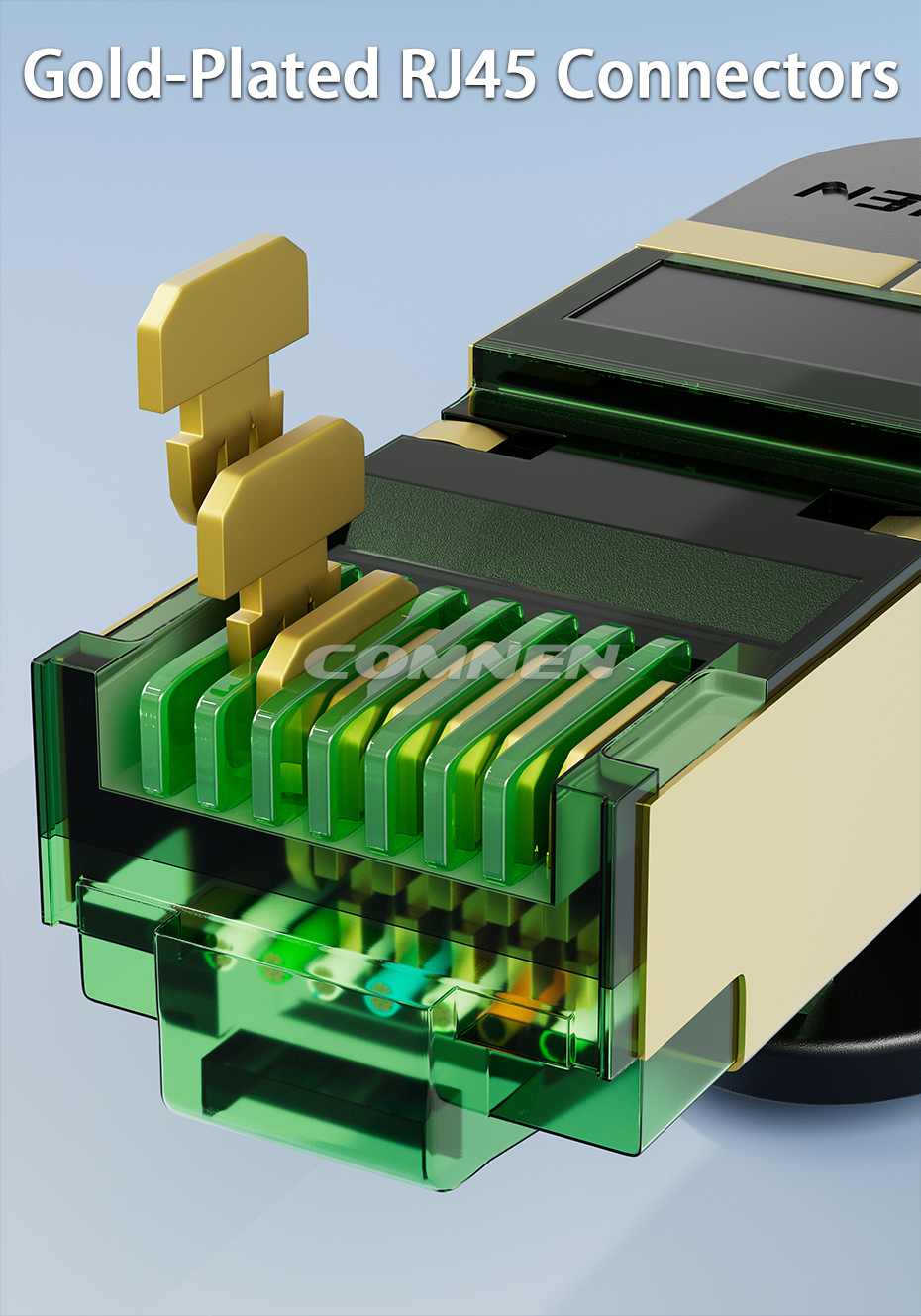 CAT8 patch cable plug